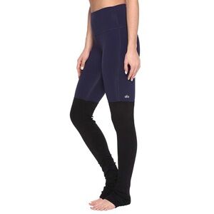 Alo Yoga Goddess Leggings Navy/Black